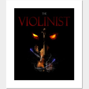 The Violinist (vintage) cover tee Posters and Art